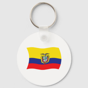 Ecuadors flagga Nyckelring