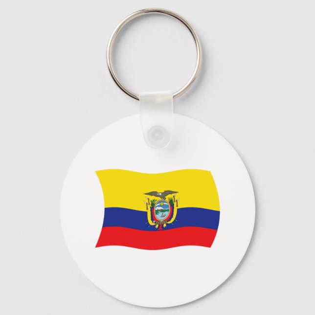 Ecuadors flagga Nyckelring (Framsida)