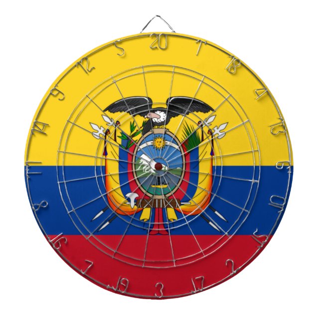 Ecuadors flagga piltavla (Framsidan)