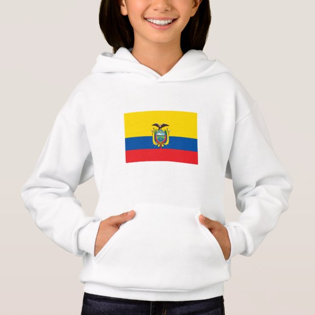 Ecuadors flagga t shirt (Framsida)