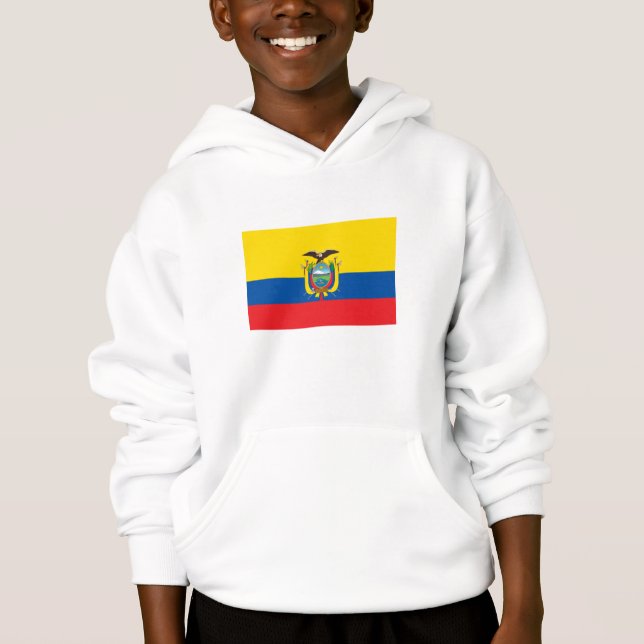 Ecuadors flagga t shirt (Framsida)