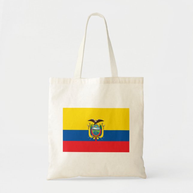 Ecuadors flagga tygkasse (Framsidan)
