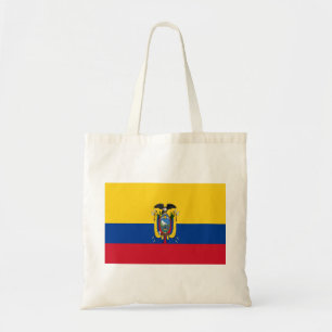 Ecuadors flagga tygkasse