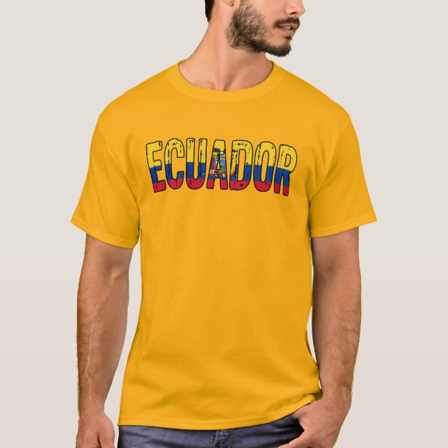 Ecuadors utformning t shirt (Framsida)