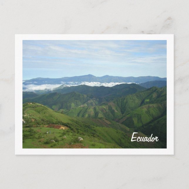 Ecuadors vykort (Framsida)