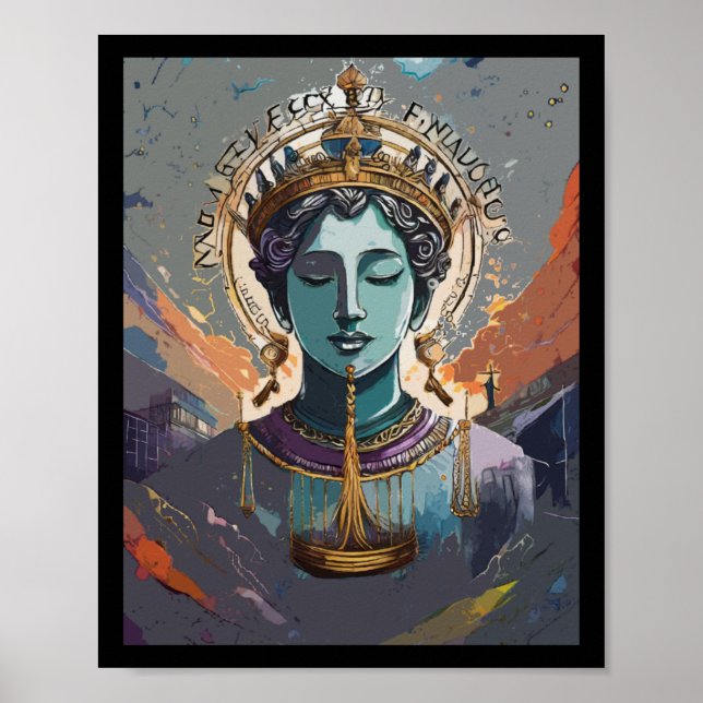 Ecuute Ss Cute Sss - inspirationell jämställdhet Q Poster (Framsidan)