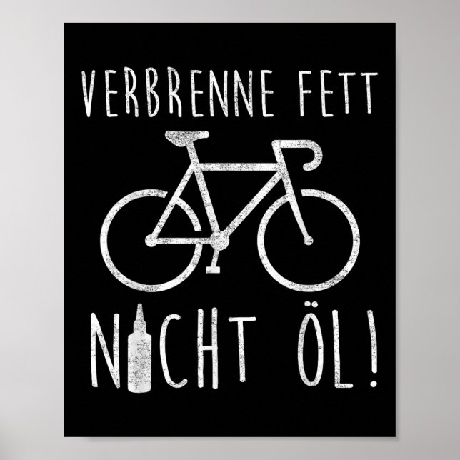 Ecykel Cyklist Cykel Pendlare Miljöskydd Poster (Framsidan)