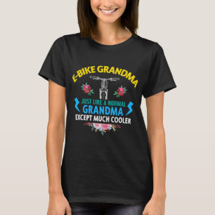 Ecykel Grandma Funny E-Bike T Shirt