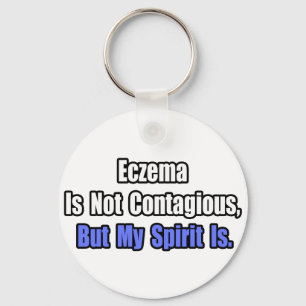 Eczema är inte smittsamt. nyckelring