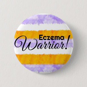 Eczema krigare 6 Cm Round Badge Knapp