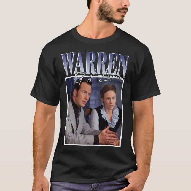 Ed&amp; Lorraine Warren Classic T-Shirt (Framsida)