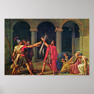 Ed av Horatiien av David Jacques-Louis (bäst Q Poster