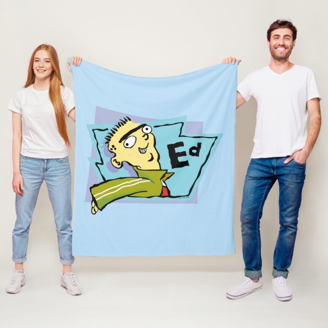 Ed Character Graphic Fleecefilt (På plats)