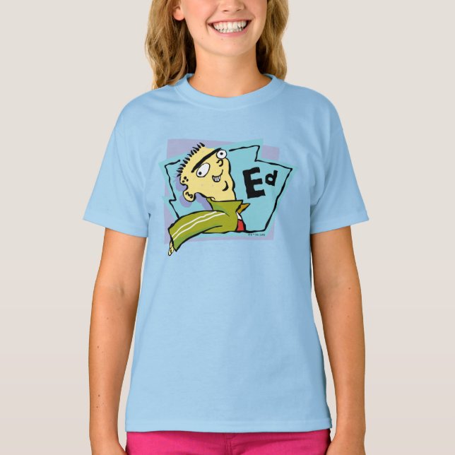 Ed Character Graphic T Shirt (Framsida)