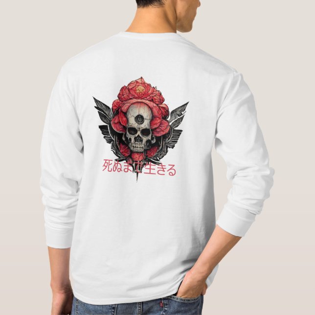 Ed Easy - Skull, Ro, Guns, Tattoo Tshirt T Shirt (Baksida)