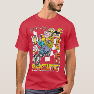 Ed EDD N Eddy Club Ed Bike Racing Rutig Flagga C T Shirt