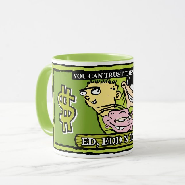 Ed, Edd, n Eddy Dollar Bill Mugg (Framsida vänster)