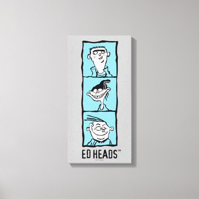 Ed, Edd, n Eddy - Ed Head Canvastryck (Framsida)