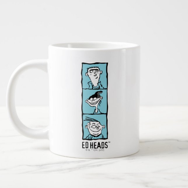 Ed, Edd, n Eddy - Ed Head Jumbo Mugg (Vänster)