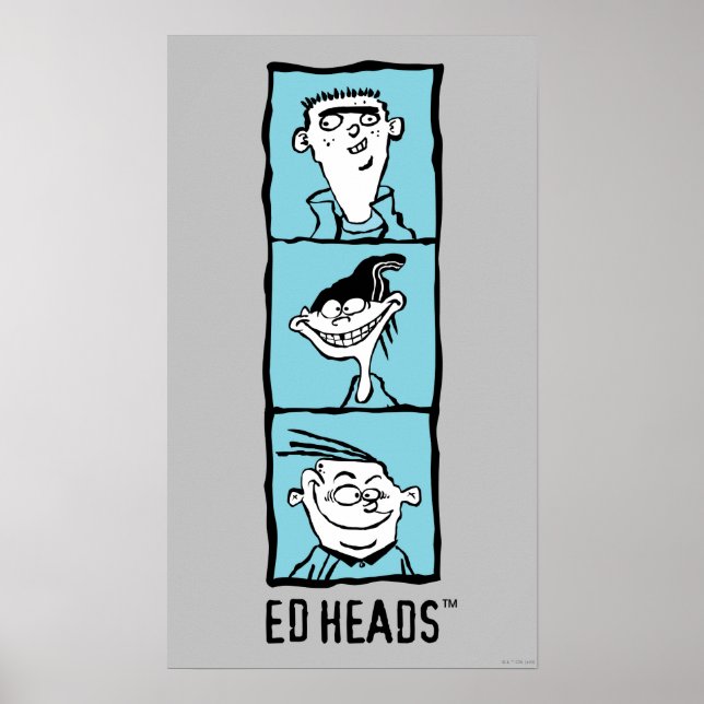 Ed, Edd, n Eddy - Ed Head Poster (Framsidan)