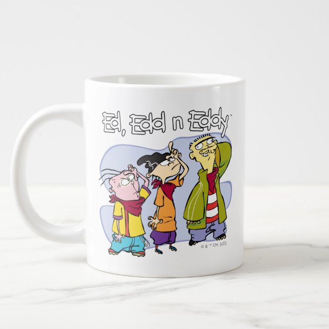 Ed, Edd, n Eddy Hand Signs Jumbo Mugg (Vänster)