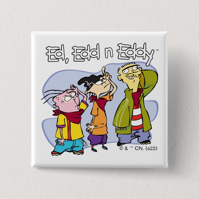 Ed, Edd, n Eddy Hand Signs Knapp (Framsida)
