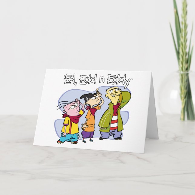 Ed, Edd, n Eddy Hand Signs Kort (Framsida)