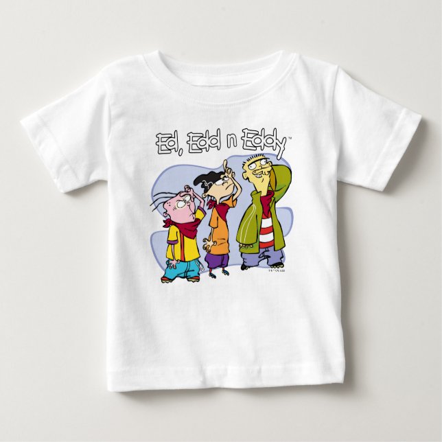 Ed, Edd, n Eddy Hand Signs T Shirt (Framsida)