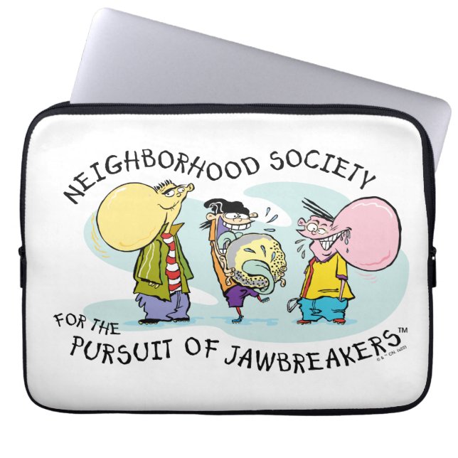 Ed, Edd, n Eddy - Jawbrytare Laptop Fodral (Framsidan)