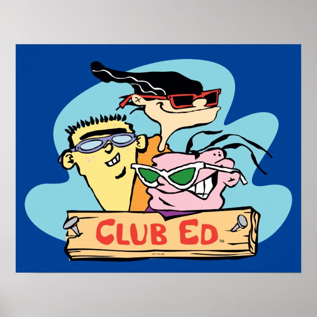Ed, Edd, n Eddy - Klubb Ed Poster (Framsidan)