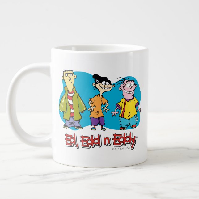 Ed, Edd, n Eddy Smiling Jumbo Mugg (Vänster)
