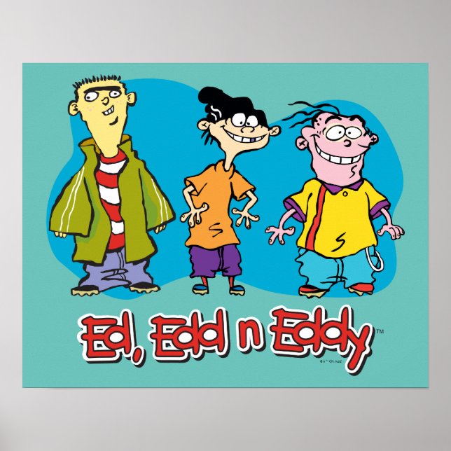 Ed, Edd, n Eddy Smiling Poster (Framsidan)