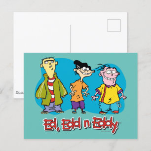 Ed, Edd, n Eddy Smiling Vykort