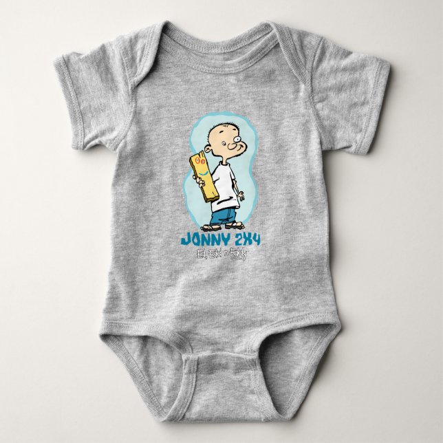 Ed, Edd, n'Eddy Jonny 2x4 och Plank T Shirt (Framsida)