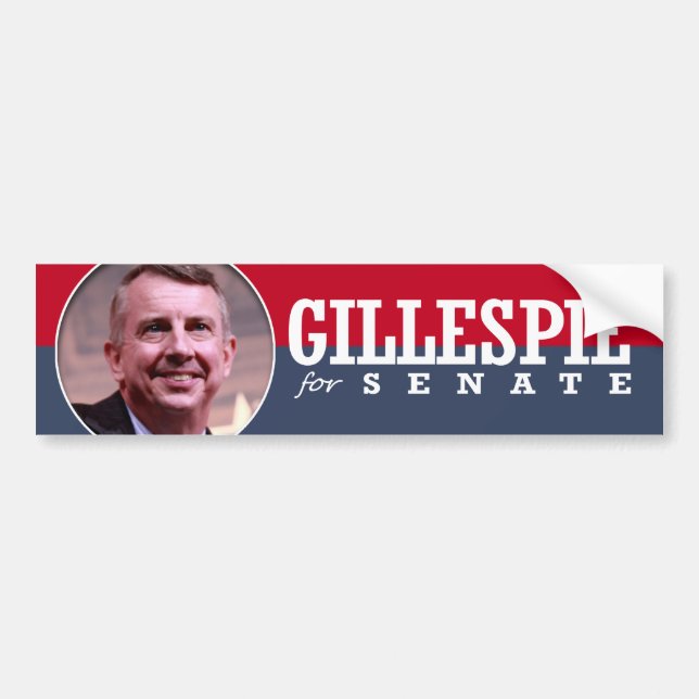 ED-GILLESPIE-KAMPANJ BILDEKAL (Framsidan)