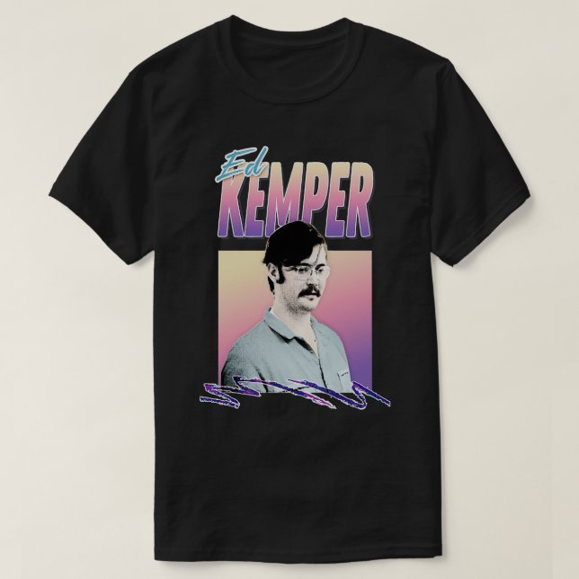 Ed Kemper Aesthetic Retro Styled Design T Shirt (Design framsida)