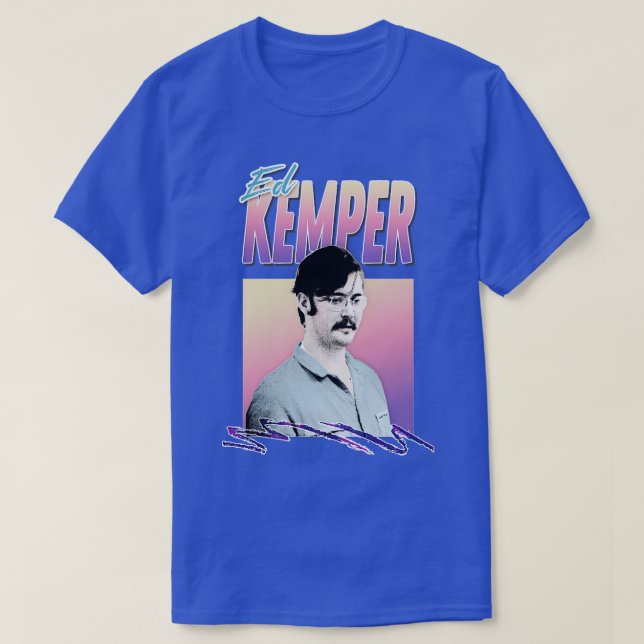 Ed Kemper Aesthetic Retro Styled Design T Shirt (Design framsida)
