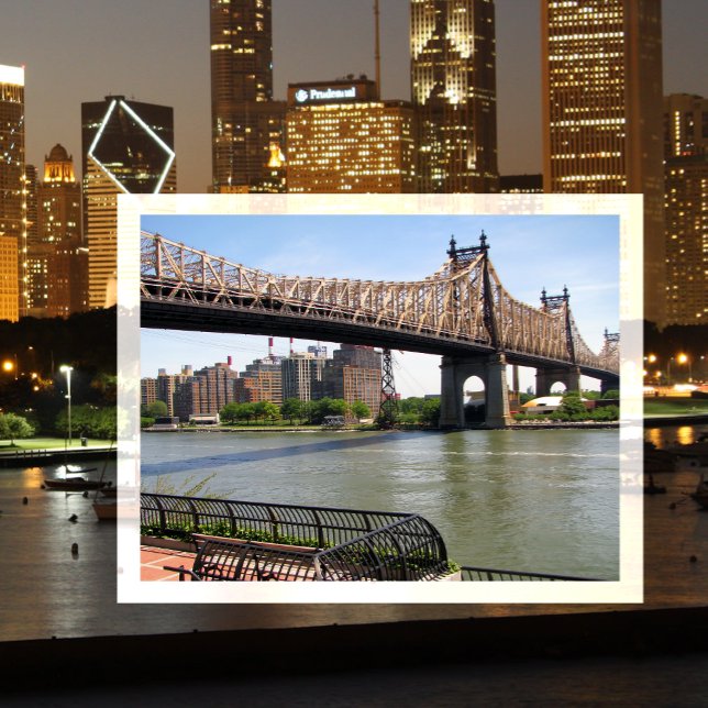 Ed Koch Queensboro Bridge New York City, NY Vykort (Skapare uppladdad)