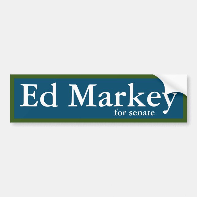 Ed Markey Bildekal (Framsidan)