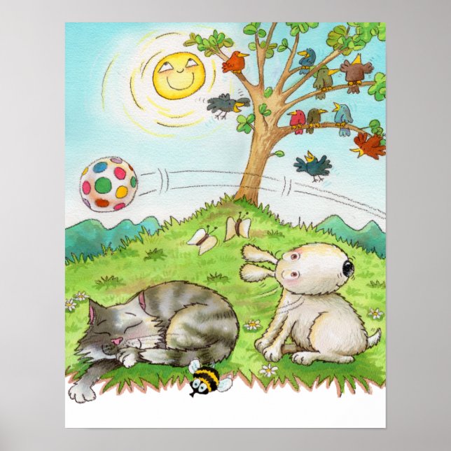 Ed och hans vänner poster (Framsidan)