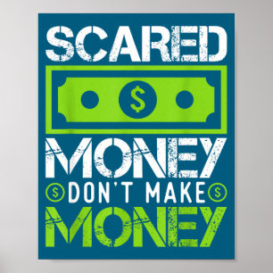 Ed Pengar Gör Inte Pengar Dollar Kontanter Grafisk Poster