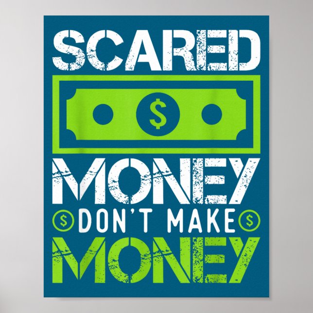 Ed Pengar Gör Inte Pengar Dollar Kontanter Grafisk Poster (Framsidan)
