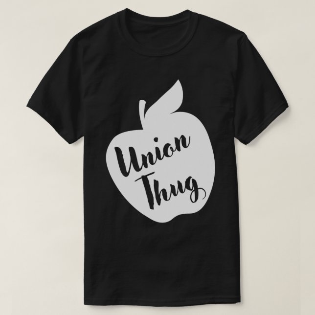 Ed Red Union Thug Teacher T Shirt (Design framsida)