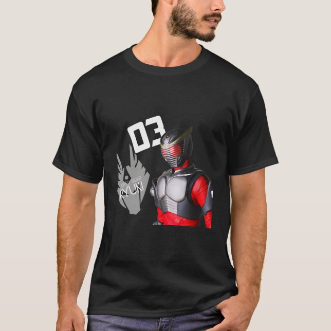 Ed Rider Ryuki T Shirt (Framsida)