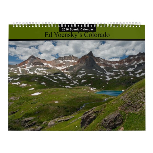Ed Yoenskys Colorado 2016 sceniska kalender (Omslag)