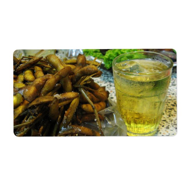 Edamame Thai Stil Fraktsedel (Framsidan)