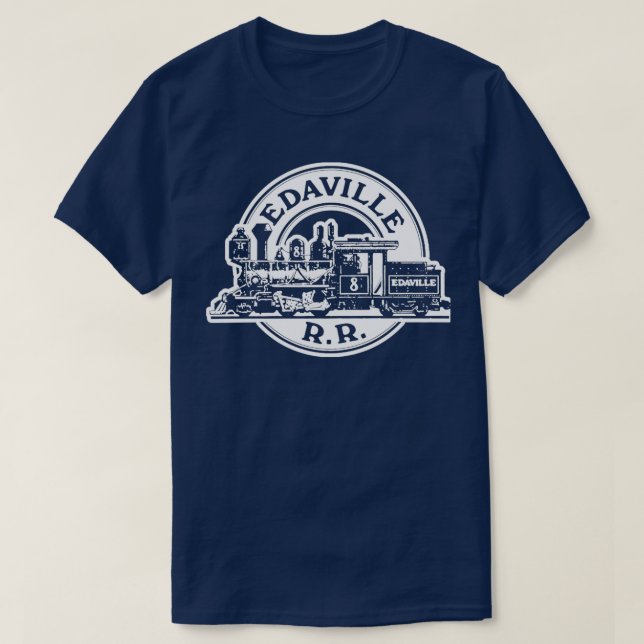 Edaville Railroad Mörk 1 T Shirt (Design framsida)