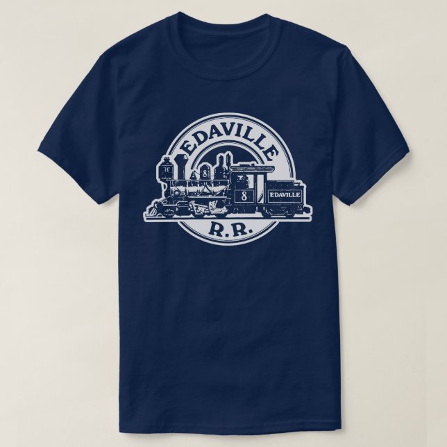 Edaville Railroad Mörk T Shirt (Design framsida)