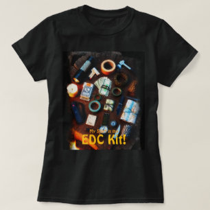 EDC Kit Prepper Survivalist Design T Shirt