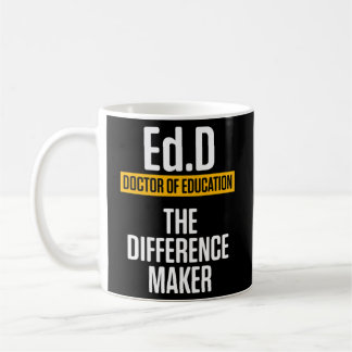 EDD Doktor i utbildningsdoktoret Studenten Kaffemugg